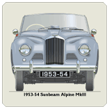 Sunbeam Alpine MkIII 1953-54 Coaster 2